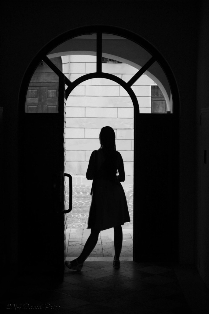 Silhouette-In-A-Doorway