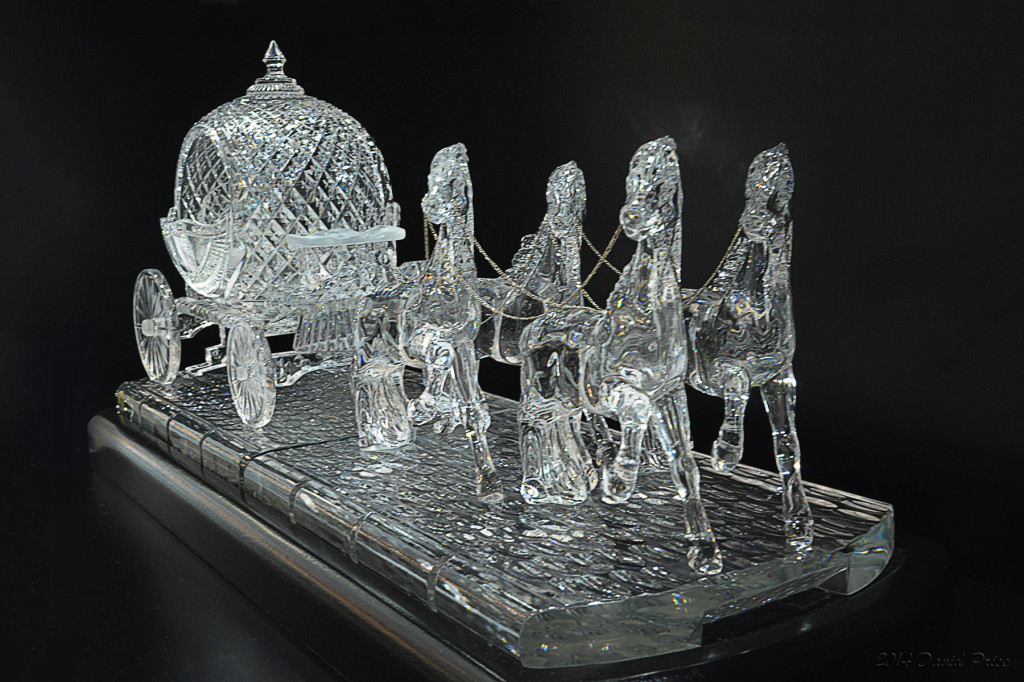 Cinderella-Coach-With-Horses-At-Waterford-Crystal